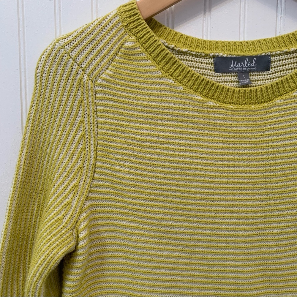Marled Reunited Textured Stripe Sweater - Picture 3 of 9